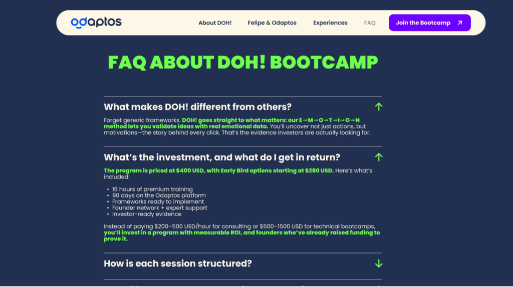 doh bootcamp